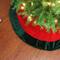 60" Red & Green Traditional Christmas Tree Skirt